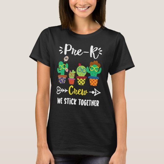 プレクルースクールサボスチームプレK先生分隊 Tシャツ (正面)