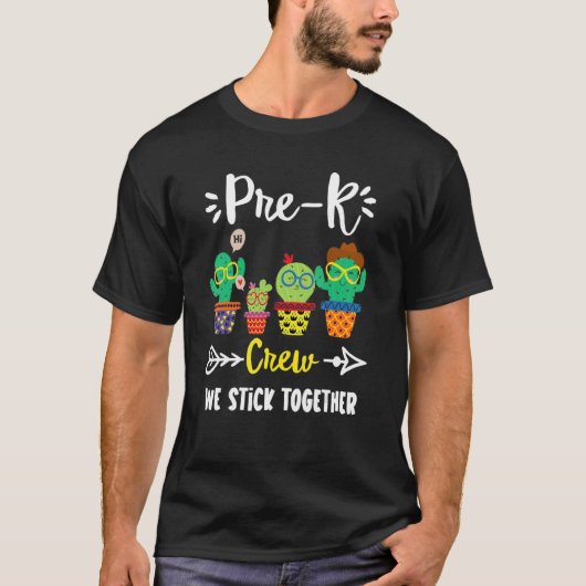 プレクルースクールサボスチームプレK先生分隊 Tシャツ (正面)