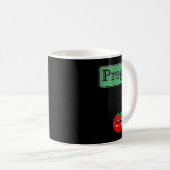 プレグゴソーおもしろいス妊婦のハロウィーンの衣装トム コーヒーマグカップ (正面右)