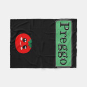 プレグゴソーおもしろいス妊婦のハロウィーンの衣装トム フリースブランケット (正面(横))