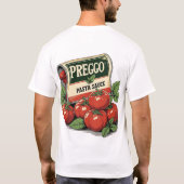 プレグゴソース コスチューム 妊娠 発表 プレゴ Tシャツ (裏面)