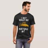 プレコが好きなだけです Tシャツ (正面フル)