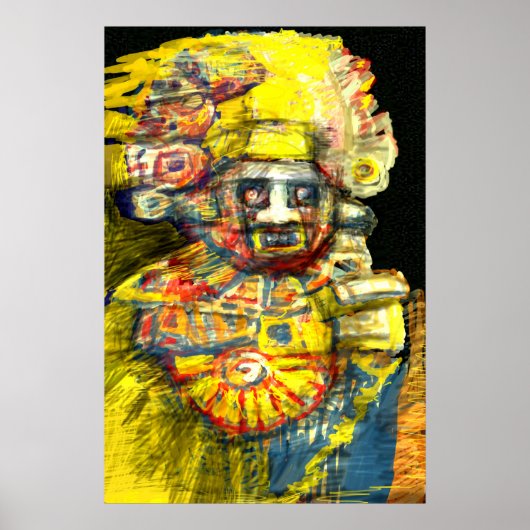 プレコロンブス神 ポスター (正面)