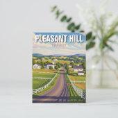 プレザントヒルシェイカービレッジケンタッキートラベル ポストカード (スタンド正面)