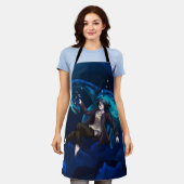 プレシオサウルスで水中 エプロン (着用した状態)