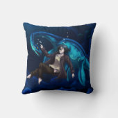 プレシオサウルスで水中 クッション (裏面)