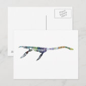 プレシオサール骨格 ポストカード (正面/裏面)