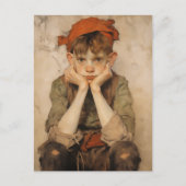 プレシオンクリスマス小妖精や小人2 シーズンポストカード (正面)