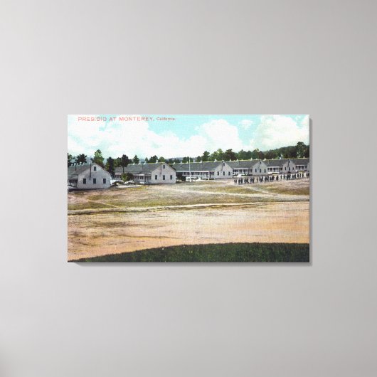 プレシディオの根拠の表示 キャンバスプリント (正面)