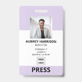 プレシンプルス企業のの写真ID バッジ