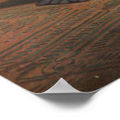 プレジデントガーフィールド&ファミリーリトグラフプリント ポスター (角)