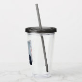 プレジデントジョーバイデン氏ホワイトハウスポートレート アクリルタンブラー (左)