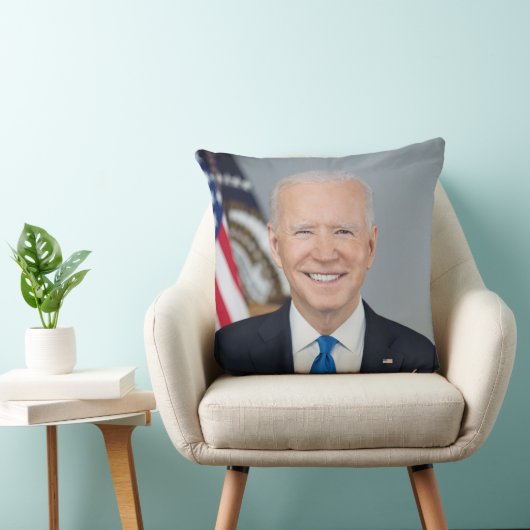 プレジデントジョーバイデン氏ホワイトハウスポートレート クッション (椅子)