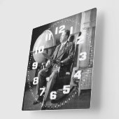 プレジデントディルーズベルトヴィンテージホワイトハウス スクエア壁時計 (傾斜)