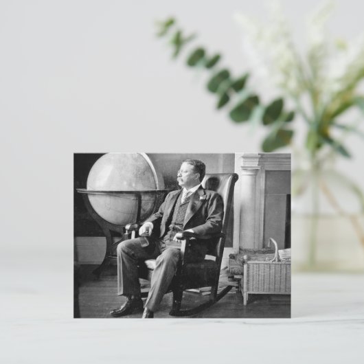 プレジデントディルーズベルトヴィンテージホワイトハウス ポストカード (スタンド正面)