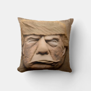プレジデントドナルドトランプバーラップデザイン クッション