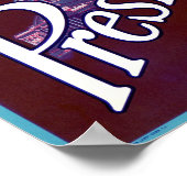 プレジデントブランドオレンジカウンティバレンシアフルーツラベ ポスター (角)