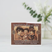 プレジャーブランド茶ヴィンテージアート ポストカード (スタンド正面)