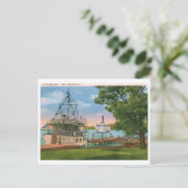 プレジャーベイロングブランチNJヴィンテージ ポストカード (スタンド正面)