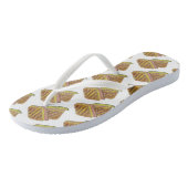 プレスされたキューバサンドイッチハムチーズサラミPIckle ビーチサンダル (アングル)