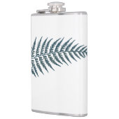 プレスされた植物のシダの葉 - カラー ミックス＆マッチ フラスク (左)