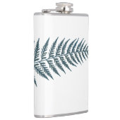プレスされた植物のシダの葉 - カラー ミックス＆マッチ フラスク (右)