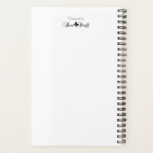 プレスオンロッククライム聖なる書物、 経典 プランナー手帳 (裏面)