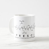 プレスキリアペプチド名mug コーヒーマグカップ (正面左)