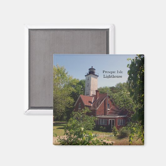 プレスクアイルライトハウスエリー磁石 マグネット (正面/裏面)