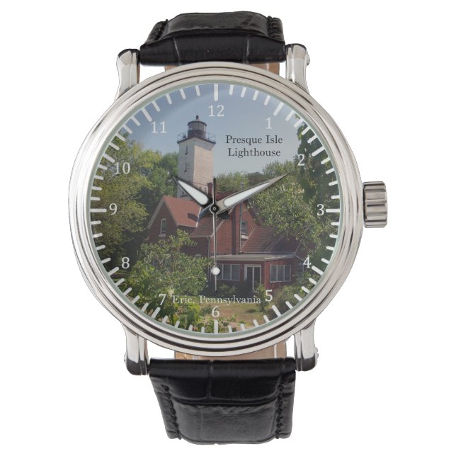 プレスクアイルライトハウスエリー， PAウォッチ 腕時計 (正面)