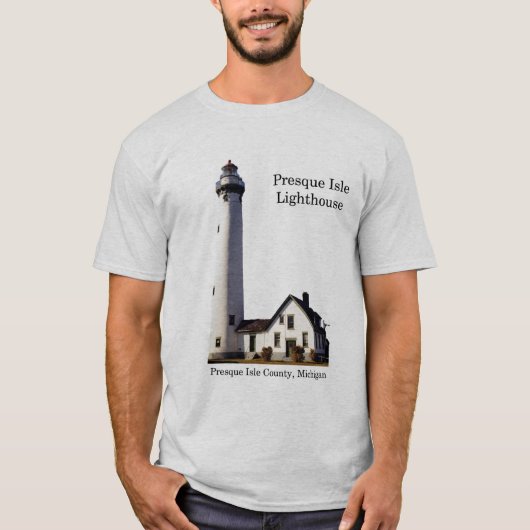 プレスクアイルライトハウスシャツライト Tシャツ (正面)