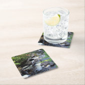 プレスクアイルリバー – ミシガンコースター スクエアペーパーコースター (インサイチュ)