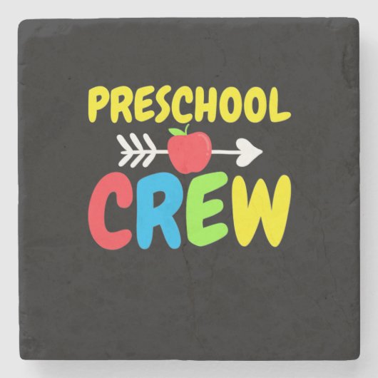 プレスクール先生 ストーンコースター (正面)