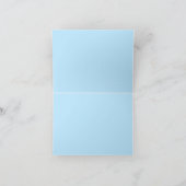 プレスク島の小型グリーティングカード カード (内部)