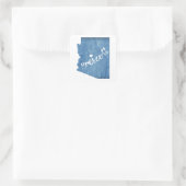 プレスコットアリゾナ木目 スクエアシール (バッグ)