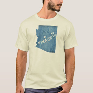 プレスコットアリゾナ木目 Tシャツ