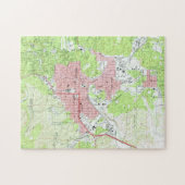 プレスコットアリゾナ(1973年)の地図 ジグソーパズル (横)