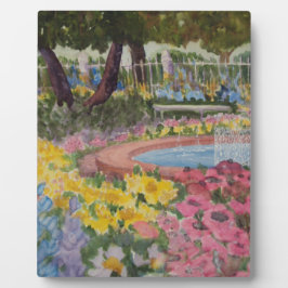 プレスコットパークのガーデンポピー（ポートスマス、ニューハンプシャー州） フォトプラーク