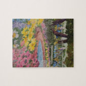 プレスコットパークガーデンポピーズポーツマスNH ジグソーパズル (横)