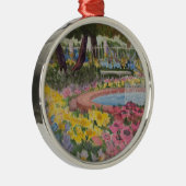 プレスコットパークガーデンポピーズポーツマスNH メタルオーナメント (右)