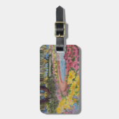 プレスコットパークガーデンポピーズポーツマスNH ラゲッジタグ (正面縦)