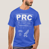 プレスコット地域空港 PRC Tシャツ (正面)