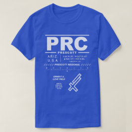 プレスコット地方空港中華人民共和国Tシャツ Tシャツ