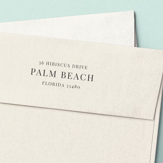 プレステージ |クラシックミニマル差出人住所 セルフインキングスタンプ