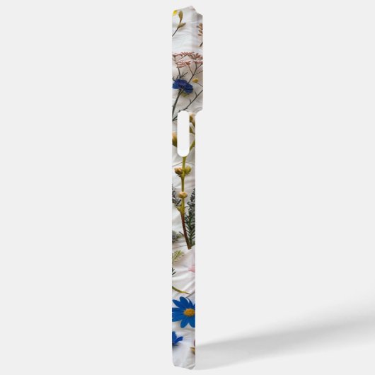 プレスデイジー花実在フローラ植物学 Case-Mate iPhoneケース (裏面 / 右)