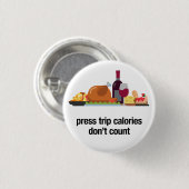 プレストリップカロリーはカウントしない（饗宴） 缶バッジ (正面&裏面)