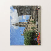 プレストン市内中心部。 ジグソーパズル (縦)