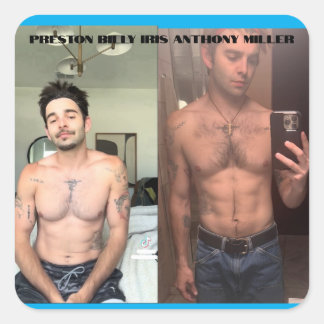 プレストン ビリー アイリス アンソニー ミラー ステッカー