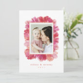 プレスフローラフレームフラットマザーズデイカード シーズンカード (スタンド正面)