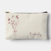 プレスフローラブーケ化粧品用アクセサリーパウチ アクセサリーポーチ (正面)